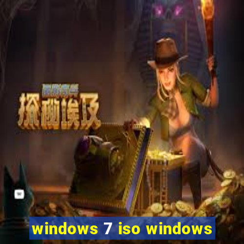 windows 7 iso windows