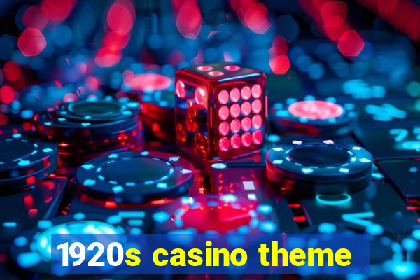 1920s casino theme