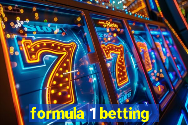 formula 1 betting