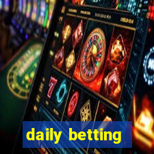 daily betting