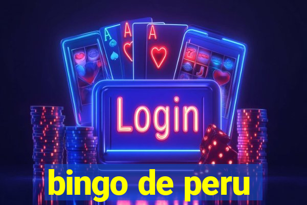 bingo de peru