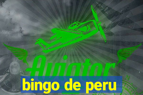 bingo de peru