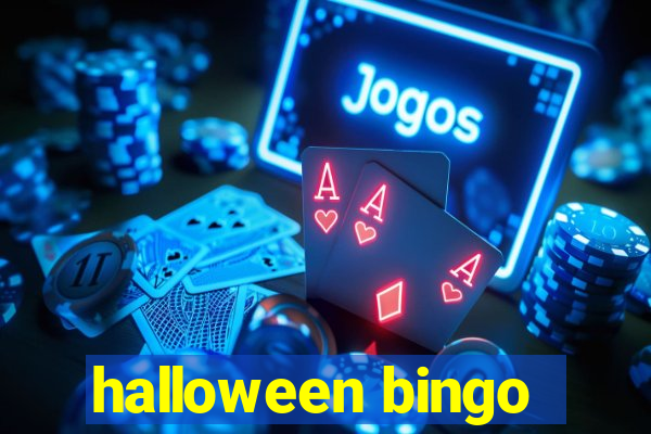 halloween bingo