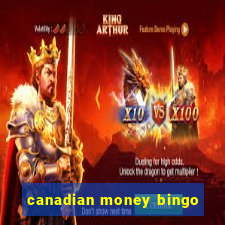 canadian money bingo