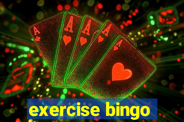 exercise bingo