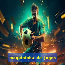 maquininha de jogos de futebol