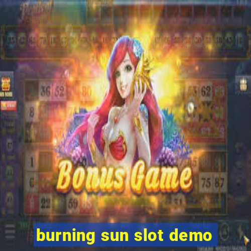 burning sun slot demo