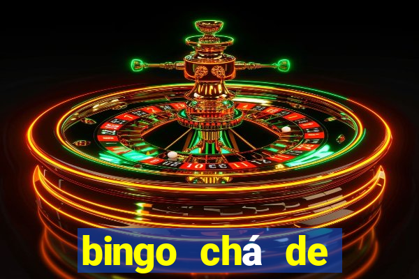 bingo chá de revela??o para imprimir