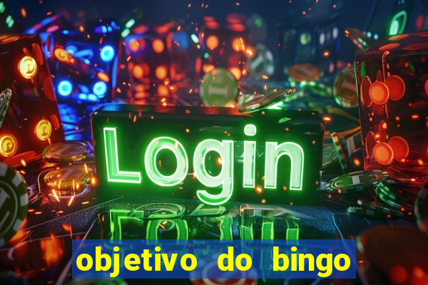 objetivo do bingo de letras