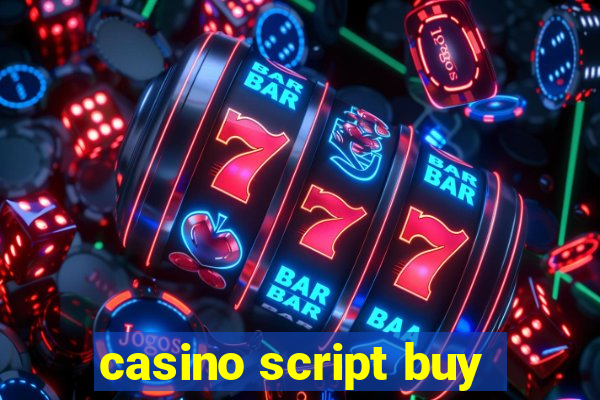 casino script buy