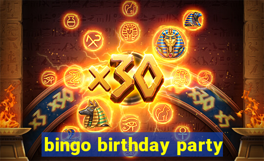 bingo birthday party