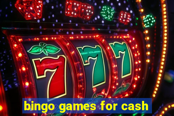 bingo games for cash