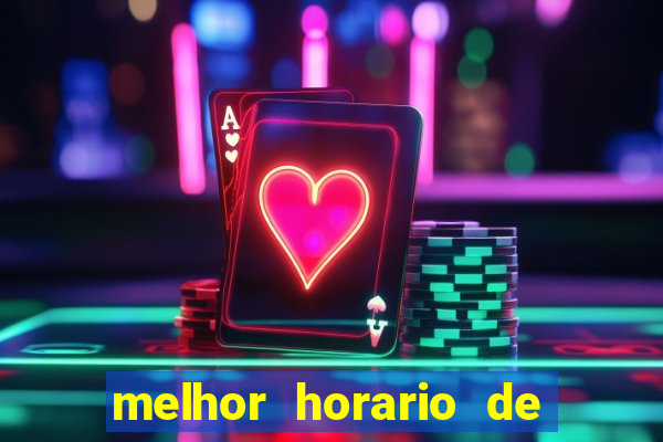 melhor horario de jogar fortune ox