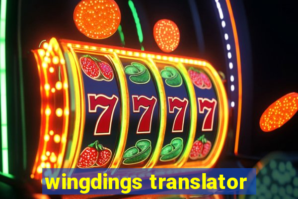 wingdings translator