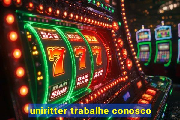 uniritter trabalhe conosco