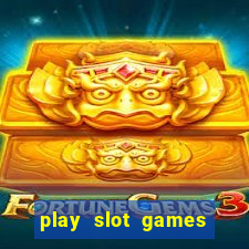 play slot games for real money