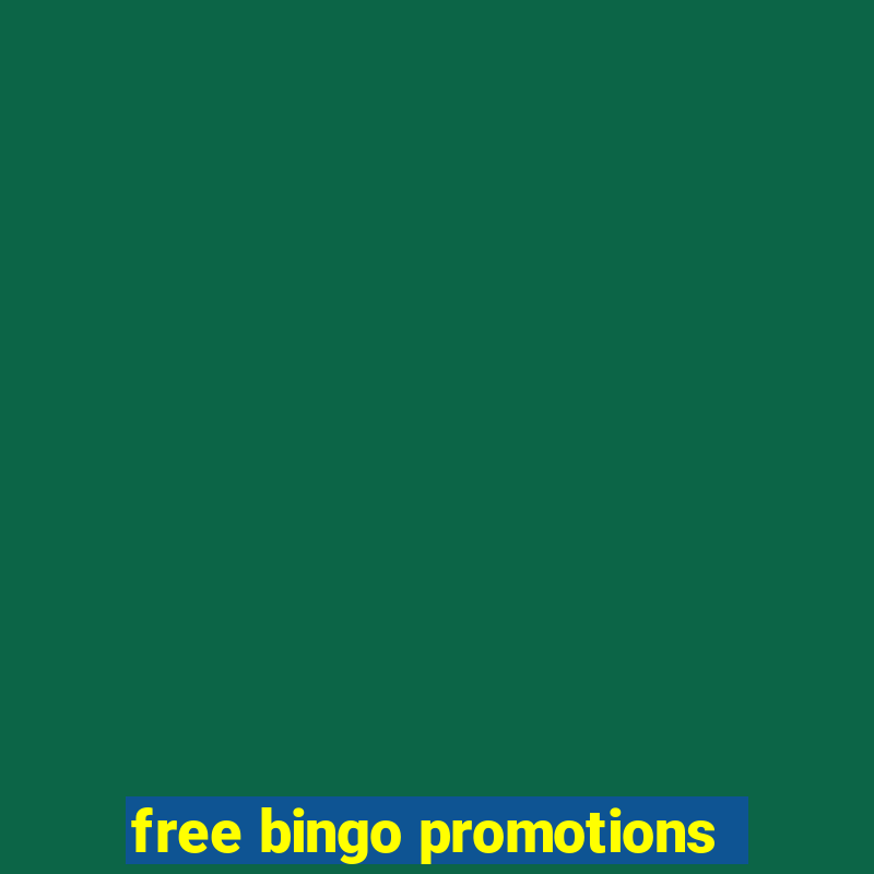 free bingo promotions