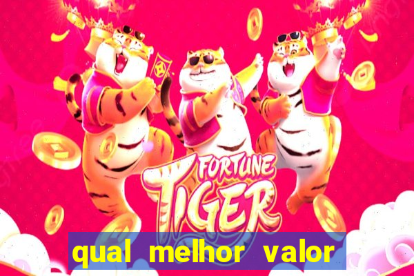 qual melhor valor para apostar no fortune tiger