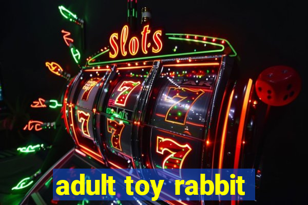 adult toy rabbit