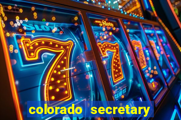 colorado secretary of state bingo