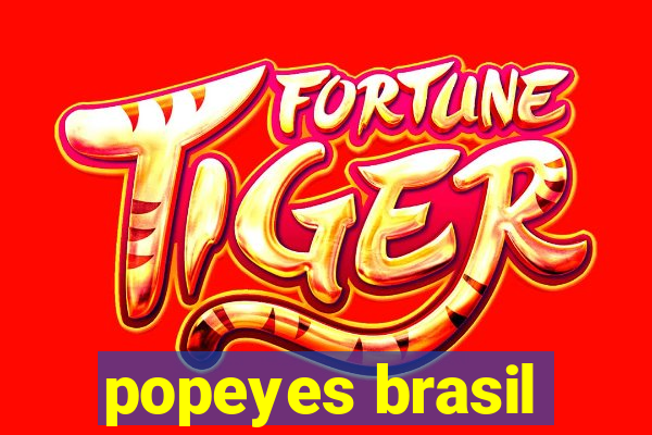 popeyes brasil