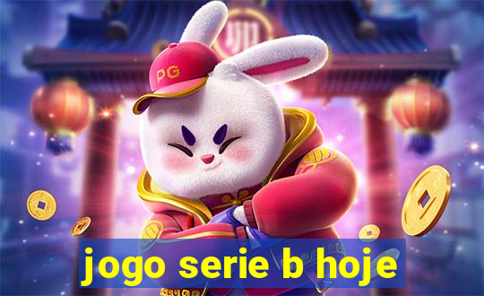 jogo serie b hoje