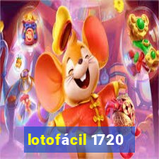 lotofácil 1720