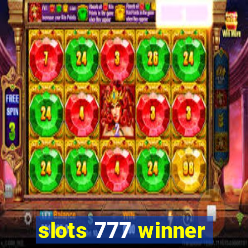 slots 777 winner