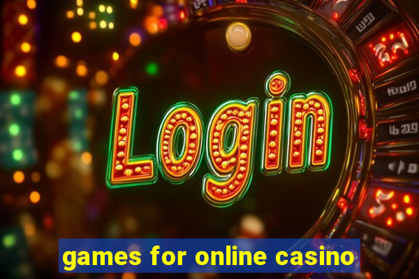 games for online casino