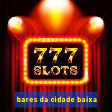 bares da cidade baixa