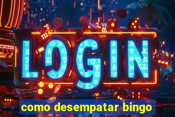 como desempatar bingo