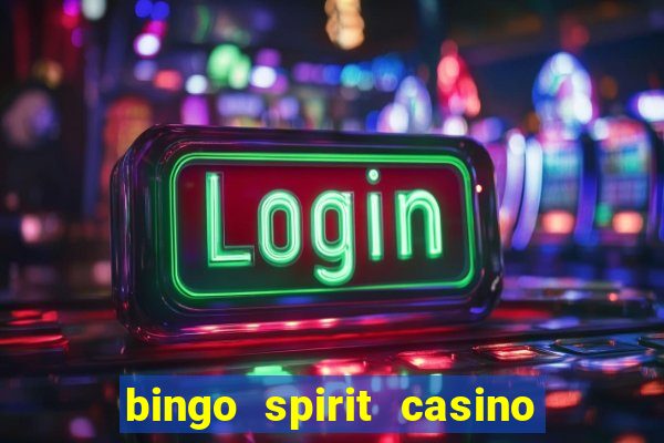 bingo spirit casino no deposit bonus codes