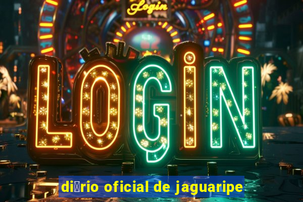 di谩rio oficial de jaguaripe