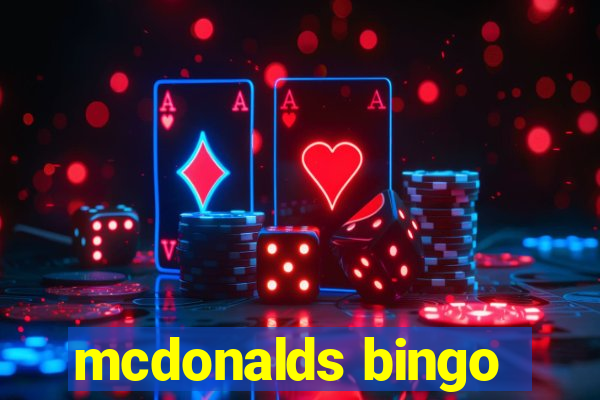 mcdonalds bingo