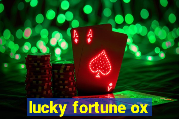 lucky fortune ox