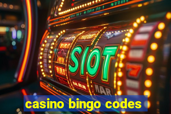 casino bingo codes