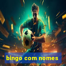 bingo com nomes