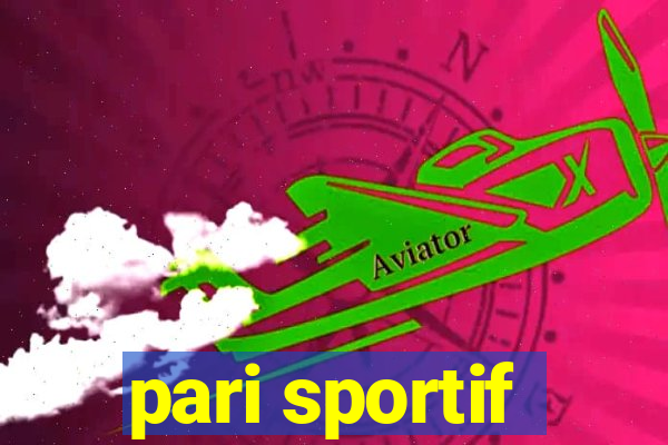 pari sportif