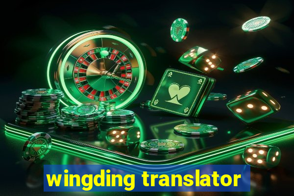 wingding translator