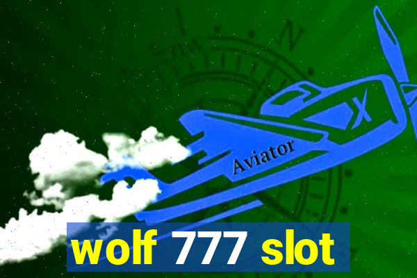 wolf 777 slot