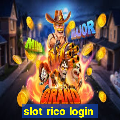 slot rico login