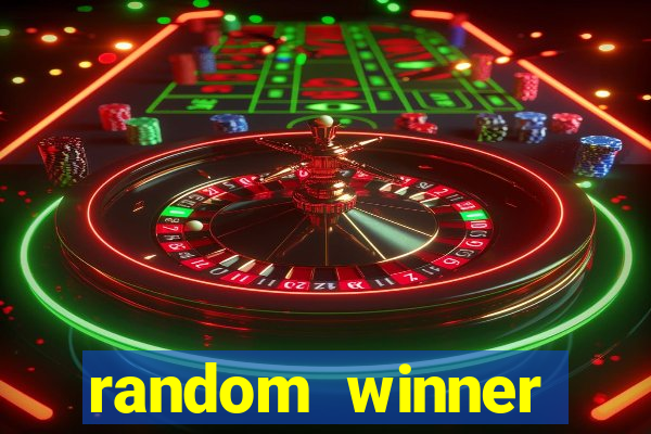 random winner triple play slot