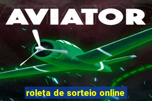 roleta de sorteio online