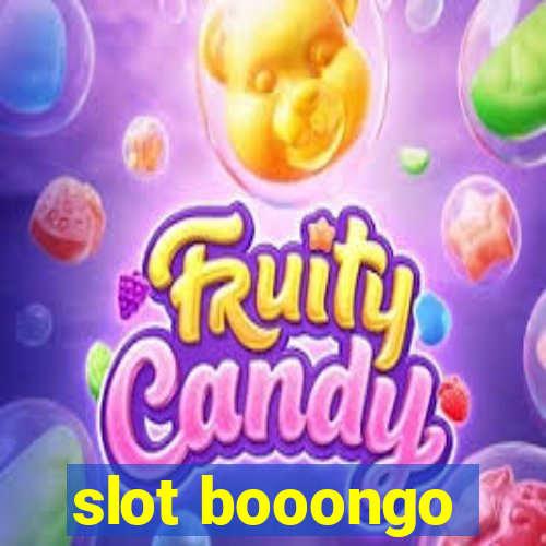 slot booongo