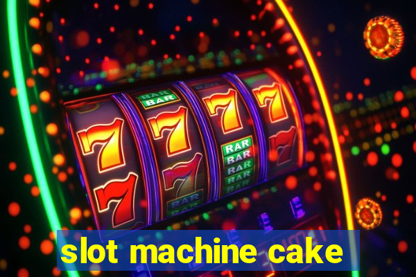 slot machine cake