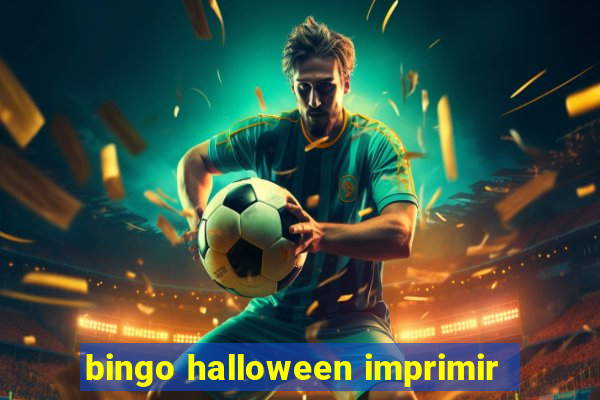 bingo halloween imprimir