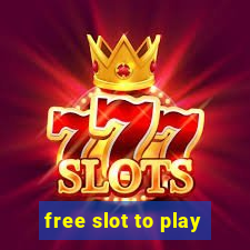 free slot to play