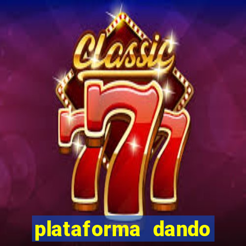 plataforma dando bonus de cadastro