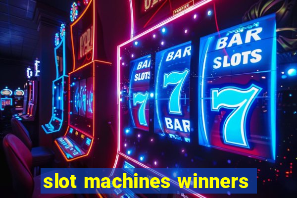 slot machines winners