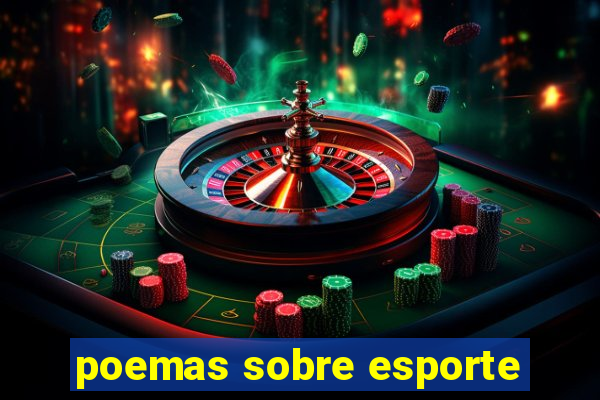 poemas sobre esporte